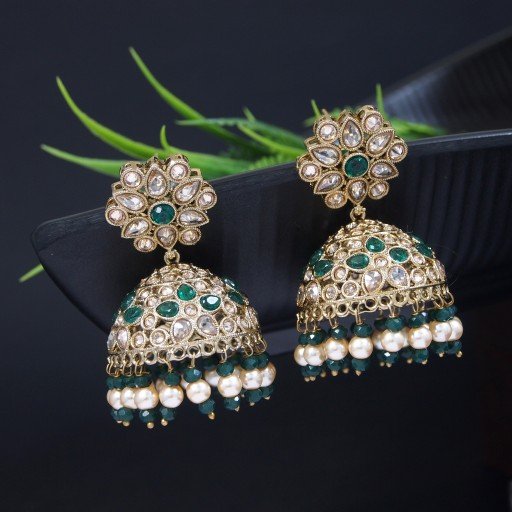 Trendy Indian Reverse Ad Jhumkas