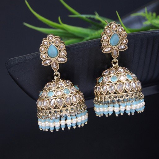 Attractive Indian Reverse Ad Jhumkas