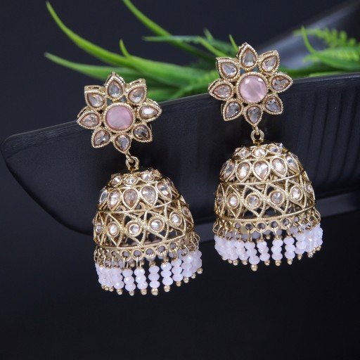 Charming Indian Reverse Ad Jhumkas