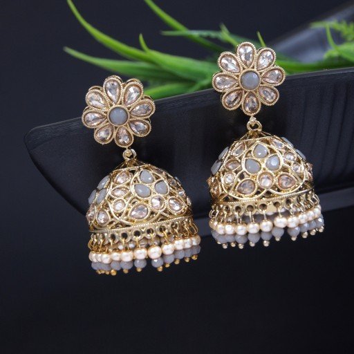 Desirable Indian Reverse Ad Jhumkas