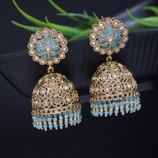 Magnificent Indian Reverse Ad Jhumkas