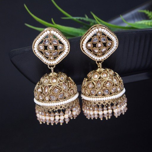 Stylish Indian Reverse Ad Jhumkas