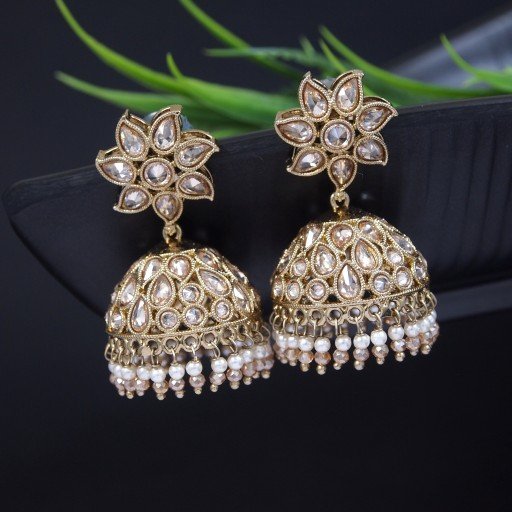 Beautiful Indian Reverse Ad Jhumkas