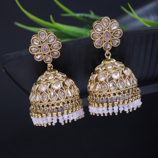 Charismatic Indian Reverse Ad Jhumkas