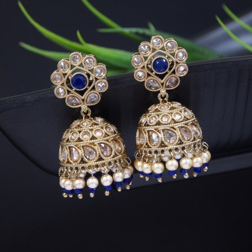 Charming Indian Reverse Ad Jhumkas