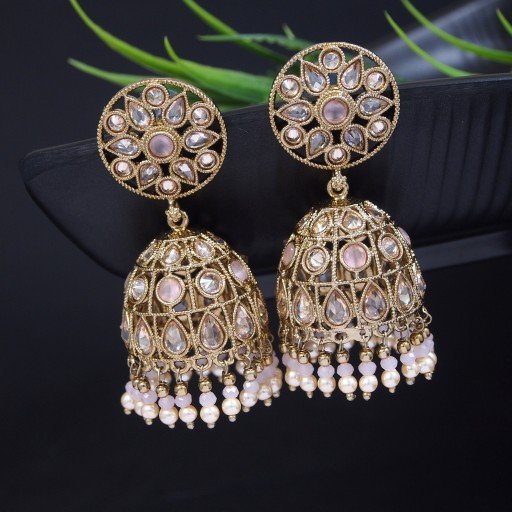 Desirable Indian Reverse Ad Jhumkas