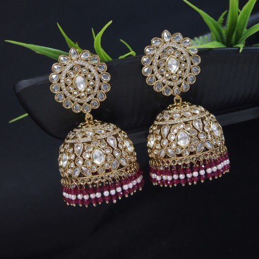 Magnificent Indian Reverse Ad Jhumkas