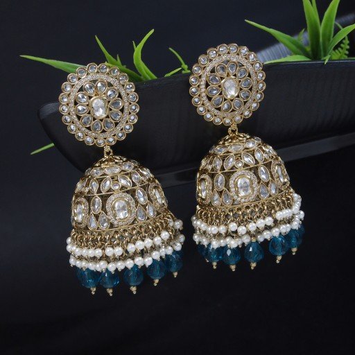 Pleasant Indian Reverse Ad Jhumkas