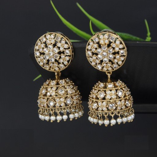 Glorious Indian Reverse Ad Jhumkas