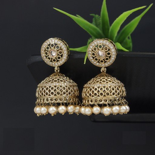 Magnificent Indian Reverse Ad Jhumkas