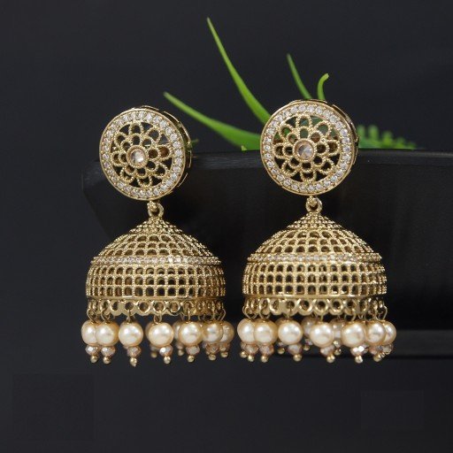 Marvellous Indian Reverse Ad Jhumkas