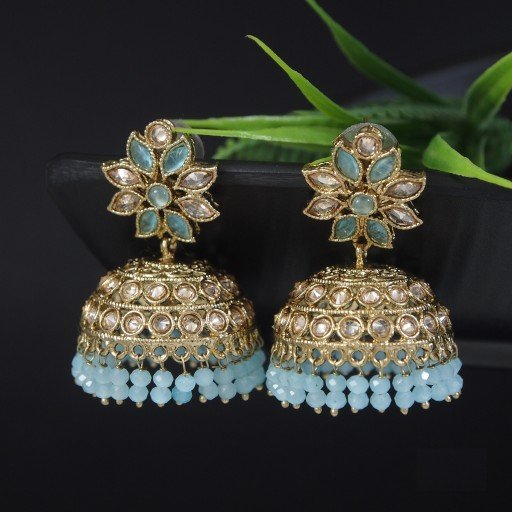 Pleasant Indian Reverse Ad Jhumkas